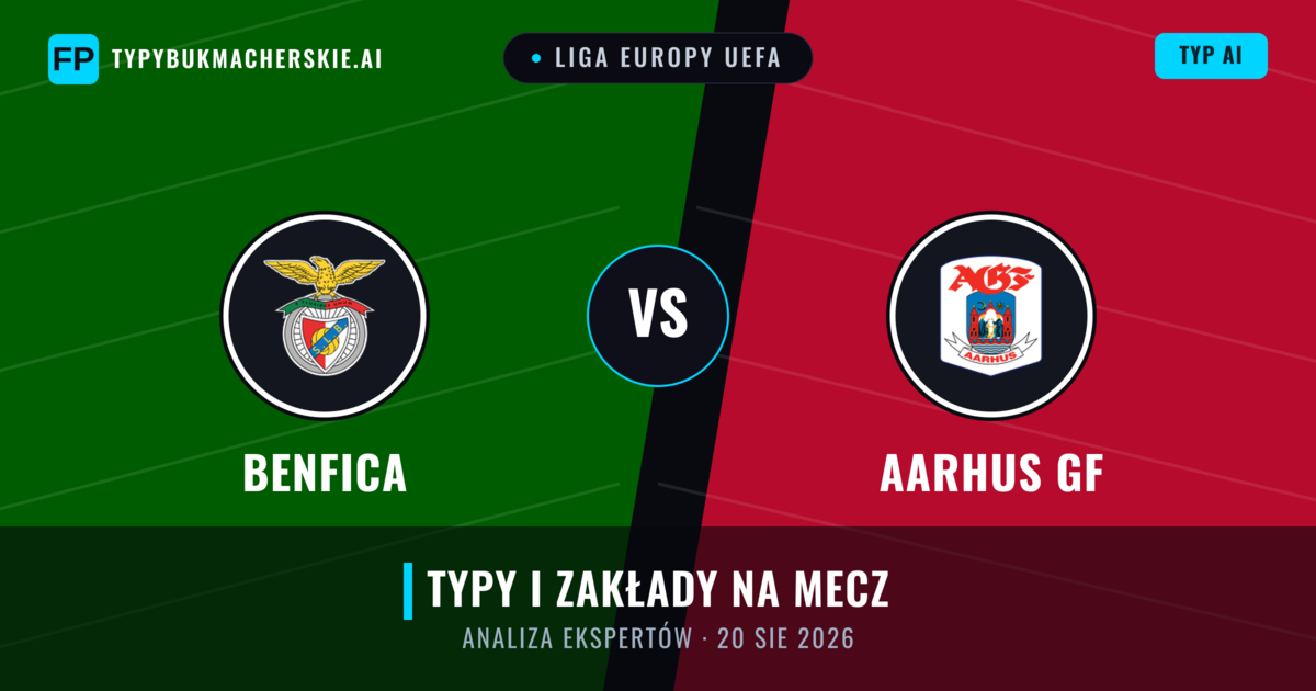 Benfica vs Aarhus GF — typy i zapowiedź meczu