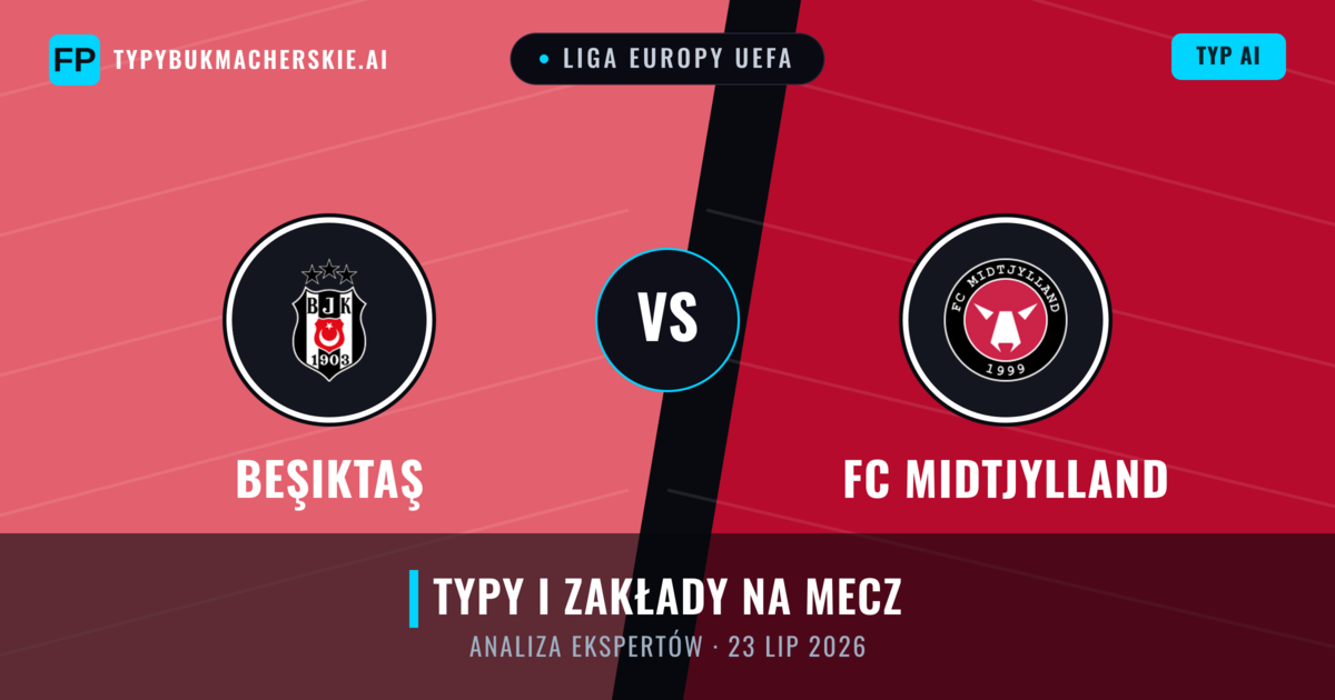 Beşiktaş vs FC Midtjylland — typy i zapowiedź meczu