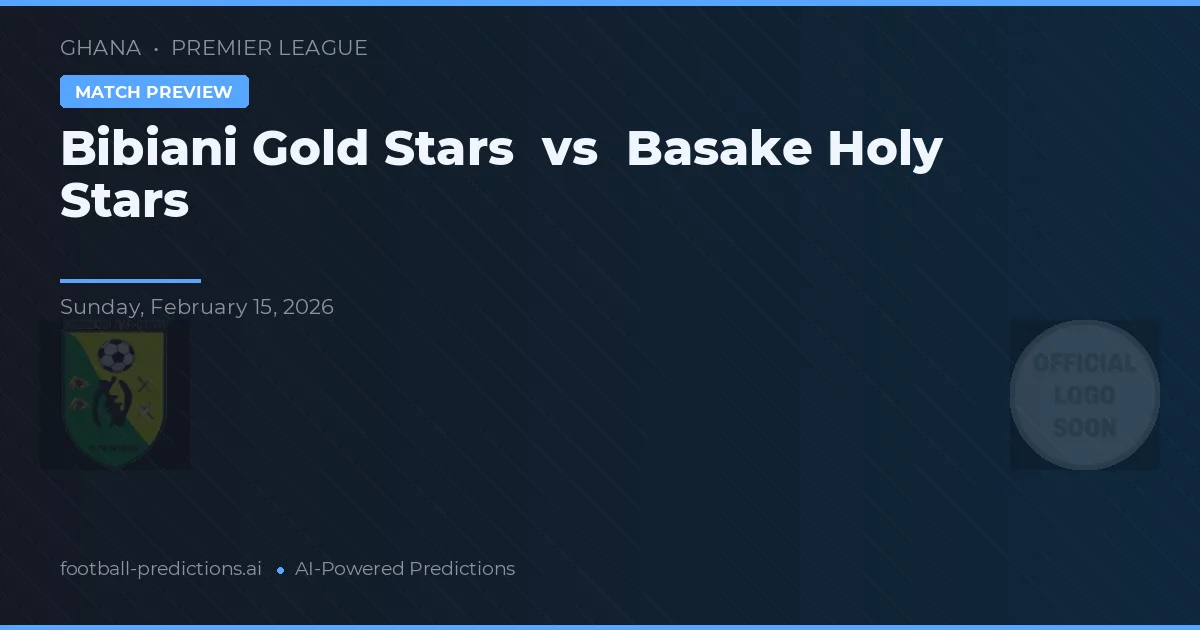 Bibiani Gold Stars vs Basake Holy Stars — typy i zapowiedź meczu