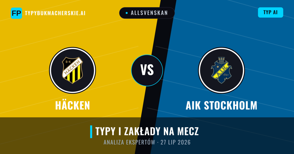Häcken vs AIK Stockholm — typy i zapowiedź meczu