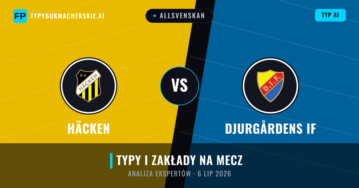 Häcken vs Djurgårdens IF — typy i zapowiedź meczu