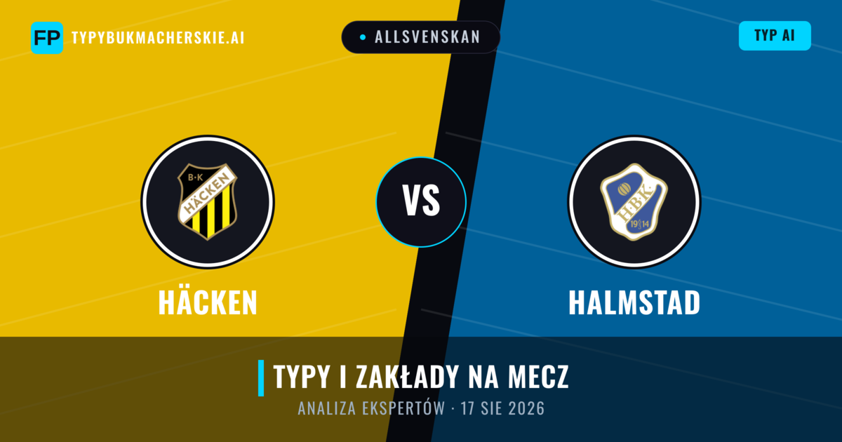 Häcken vs Halmstad — typy i zapowiedź meczu