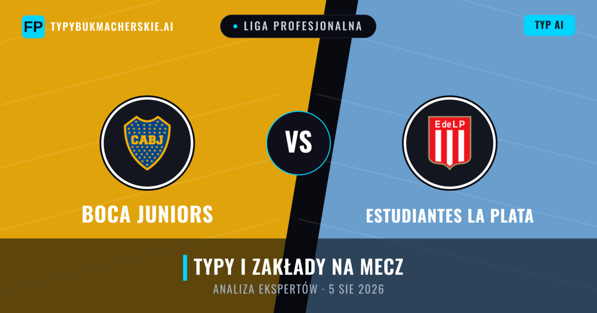 Boca Juniors vs Estudiantes La Plata — typy i zapowiedź meczu
