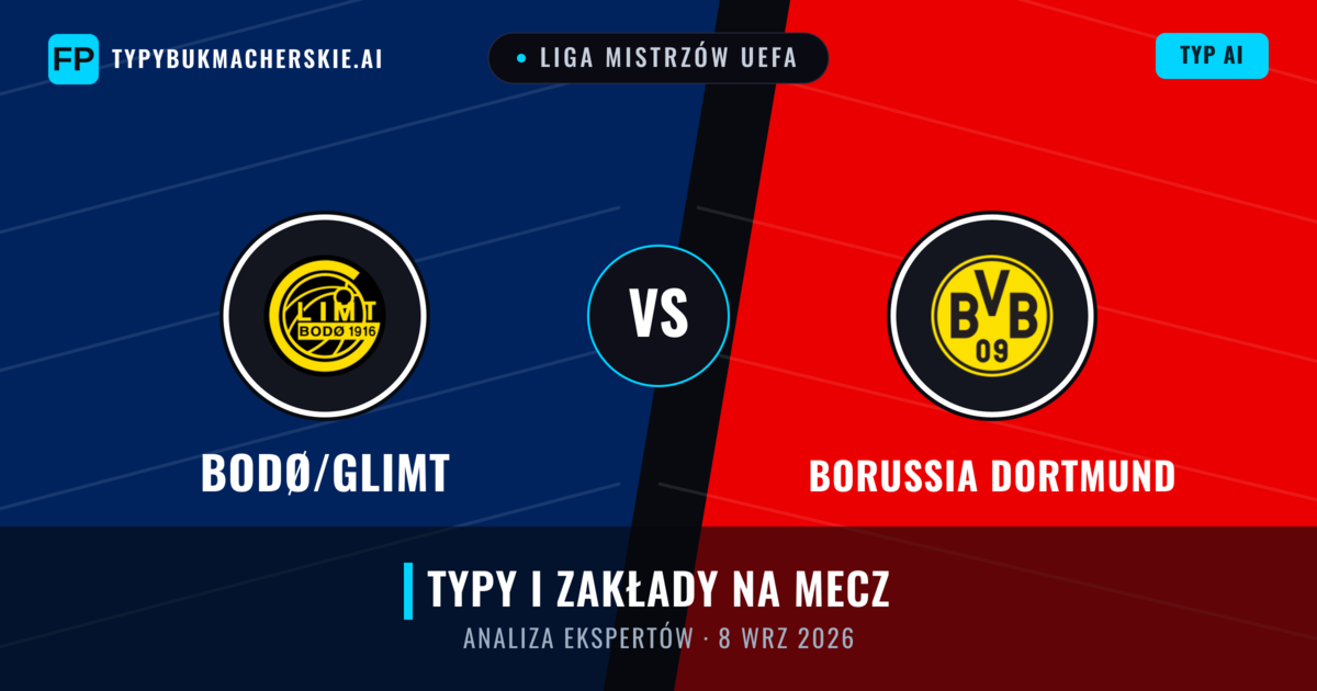 Bodø/Glimt vs Borussia Dortmund — typy i zapowiedź meczu