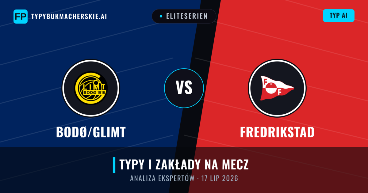 Bodø/Glimt vs Fredrikstad — typy i zapowiedź meczu