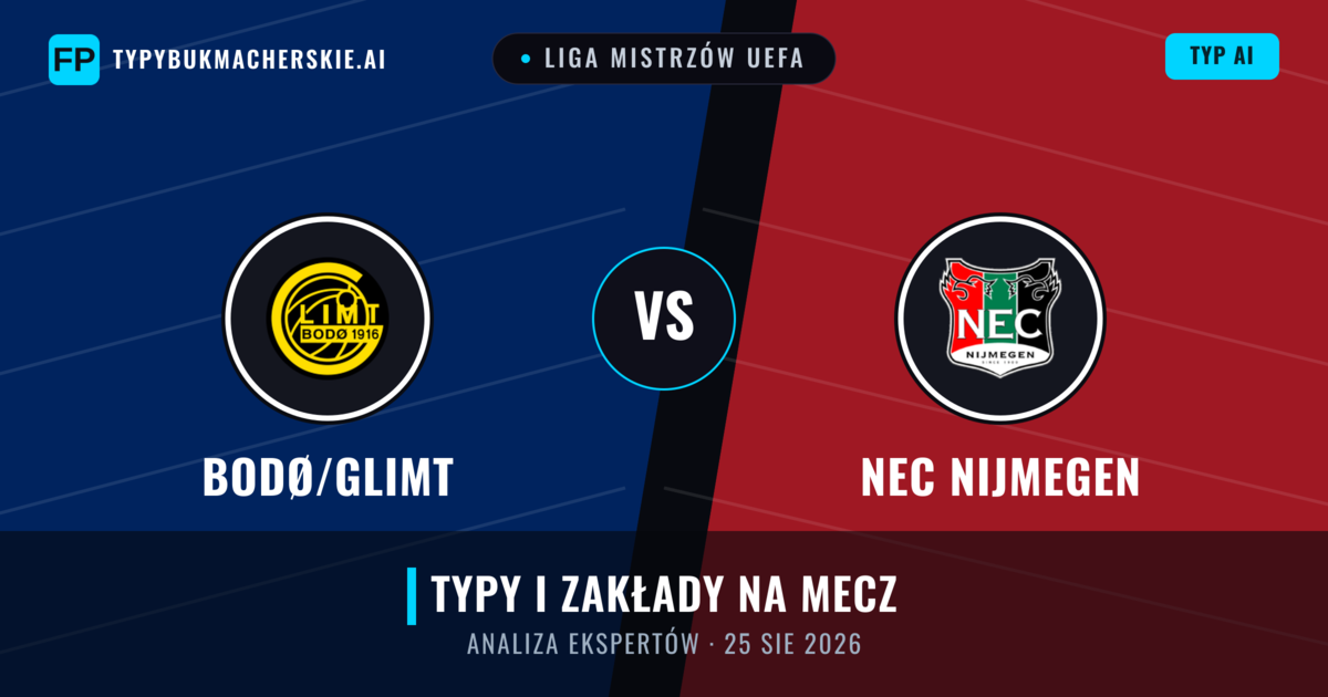Bodø/Glimt vs NEC Nijmegen — typy i zapowiedź meczu