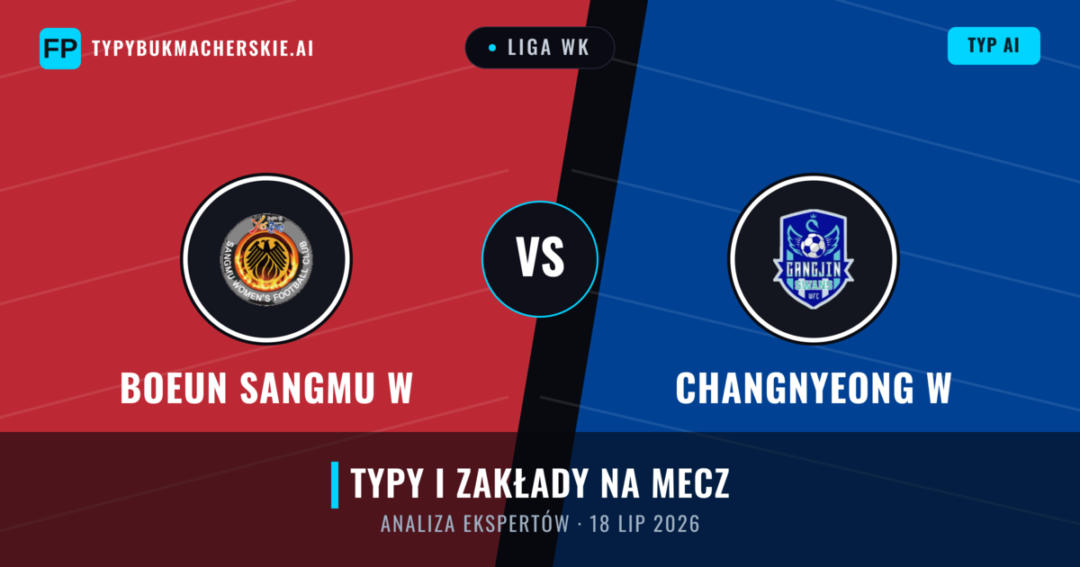 Boeun Sangmu W vs Changnyeong W — typy i zapowiedź meczu