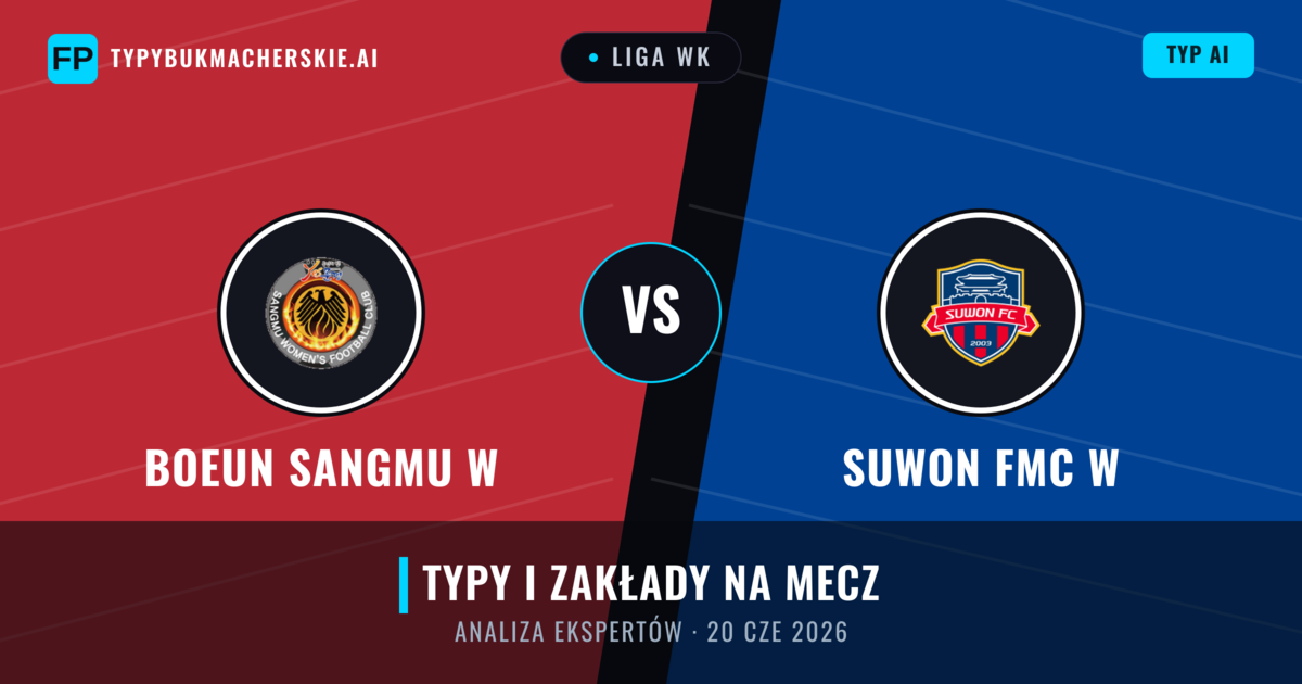 Boeun Sangmu W vs Suwon FMC W — typy i zapowiedź meczu