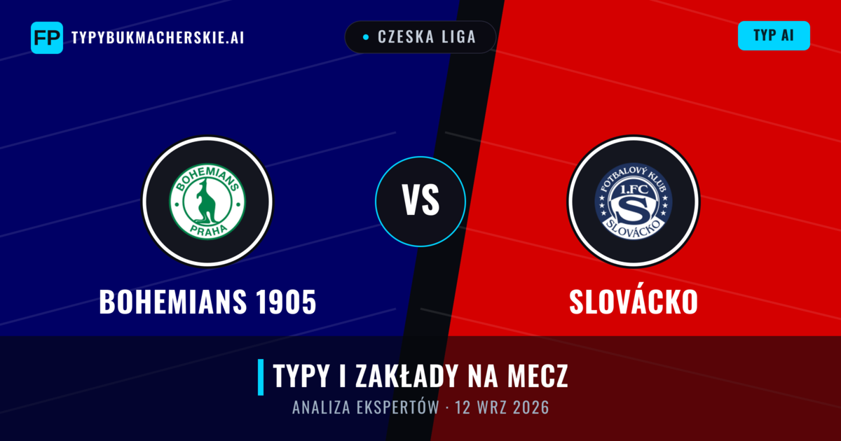 Bohemians 1905 vs Slovácko — typy i zapowiedź meczu