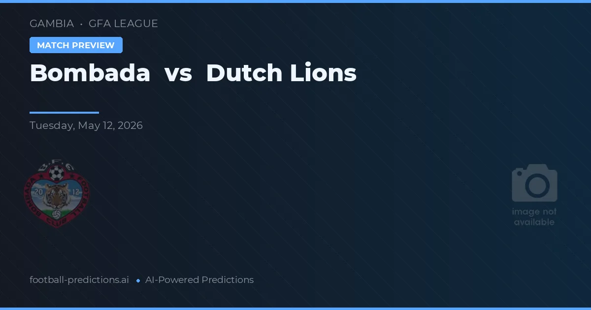 Bombada vs Dutch Lions — typy i zapowiedź meczu