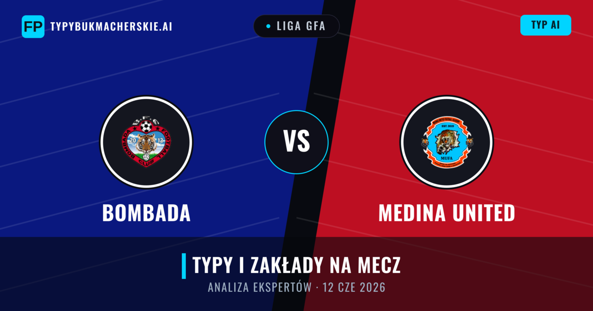 Bombada vs Medina United — typy i zapowiedź meczu