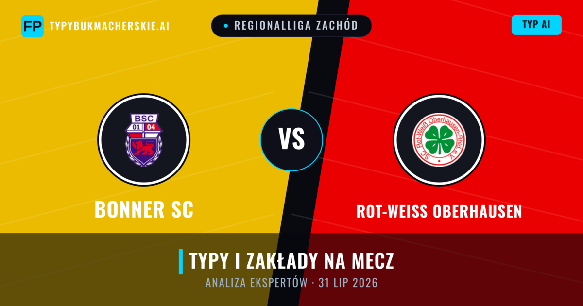 Bonner SC vs Rot-Weiß Oberhausen — typy i zapowiedź meczu