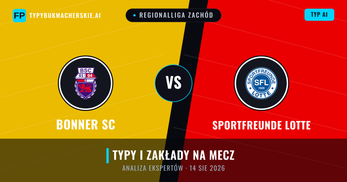 Bonner SC vs Sportfreunde Lotte — typy i zapowiedź meczu