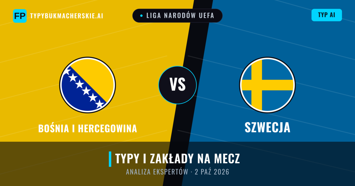 Bośnia i Hercegowina vs Szwecja — typy i zapowiedź meczu