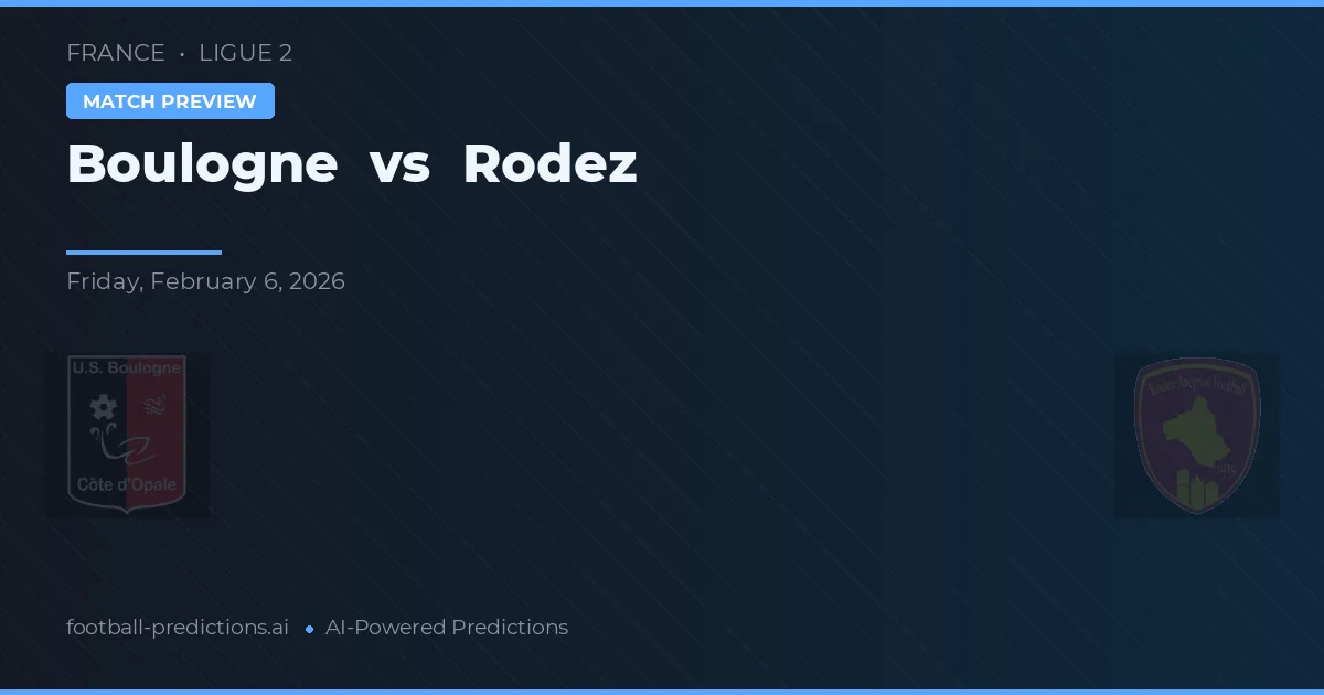 Boulogne vs Rodez — typy i zapowiedź meczu