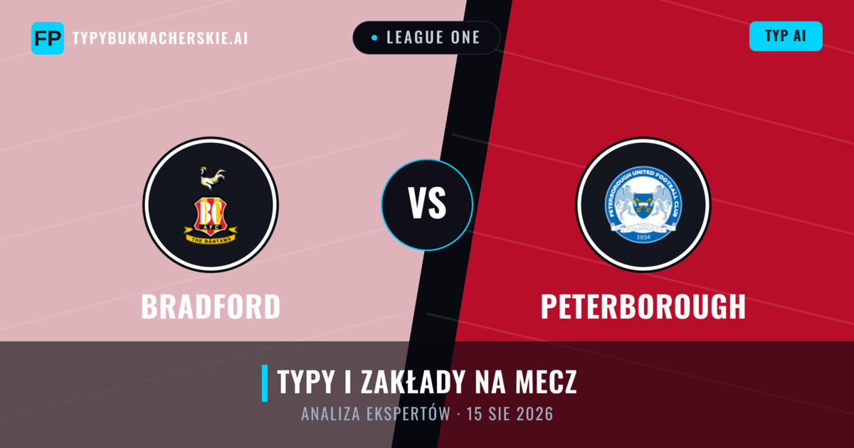 Bradford vs Peterborough — typy i zapowiedź meczu
