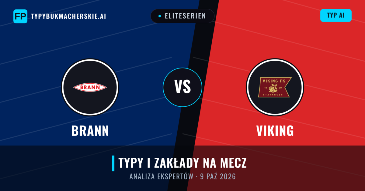 Brann vs Viking — typy i zapowiedź meczu