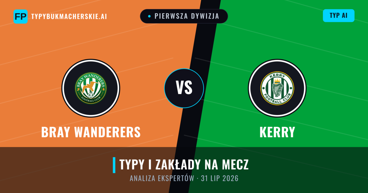 Bray Wanderers vs Kerry — typy i zapowiedź meczu