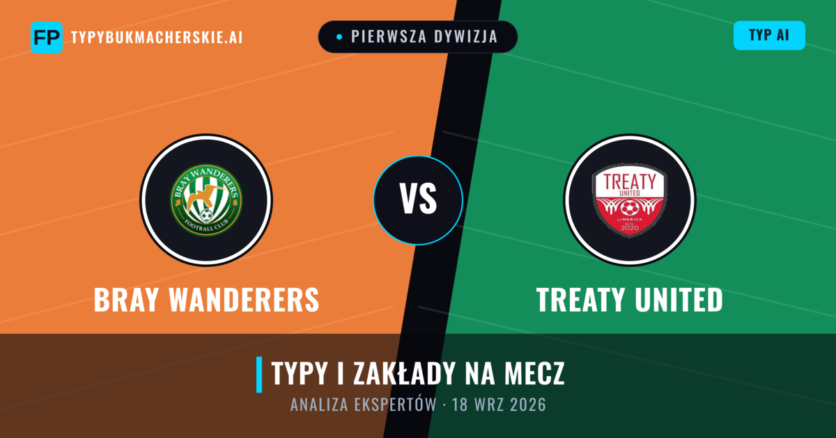 Bray Wanderers vs Treaty United — typy i zapowiedź meczu