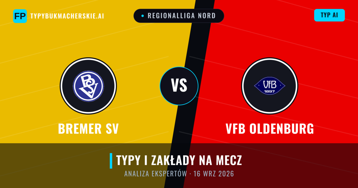 Bremer SV vs VfB Oldenburg — typy i zapowiedź meczu