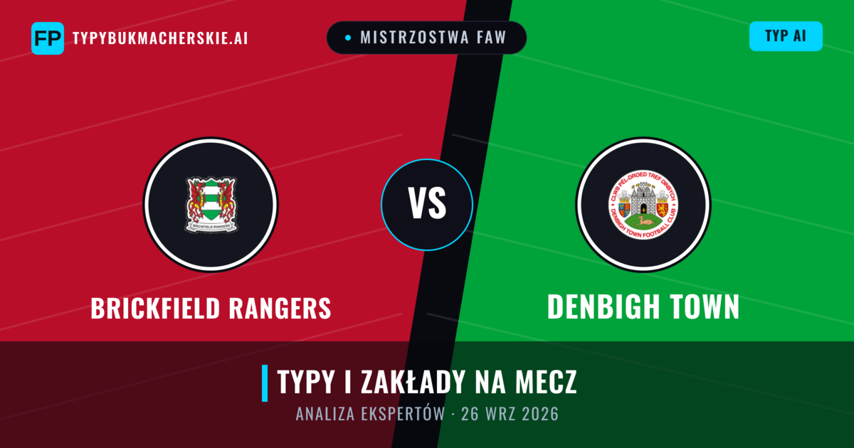Brickfield Rangers vs Denbigh Town — typy i zapowiedź meczu