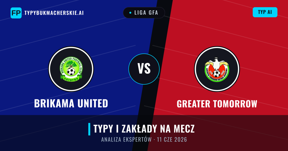 Brikama United vs Greater Tomorrow — typy i zapowiedź meczu