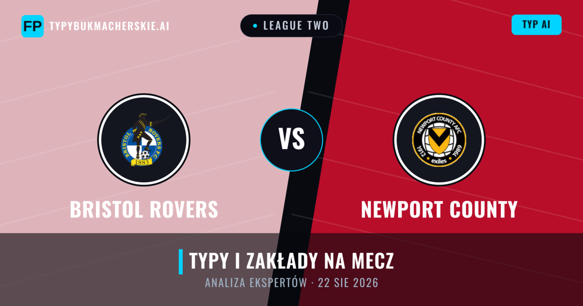 Bristol Rovers vs Newport County — typy i zapowiedź meczu