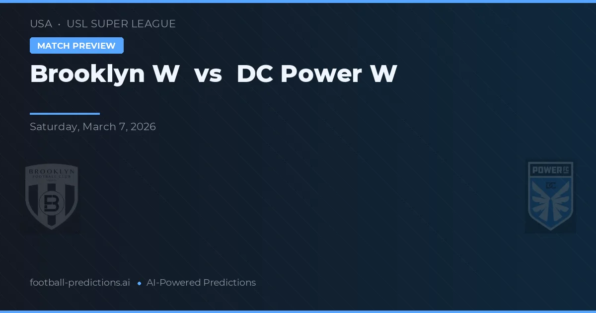 Brooklyn W vs DC Power W — typy i zapowiedź meczu