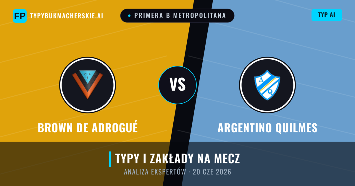 Brown de Adrogué vs Argentino Quilmes — typy i zapowiedź meczu