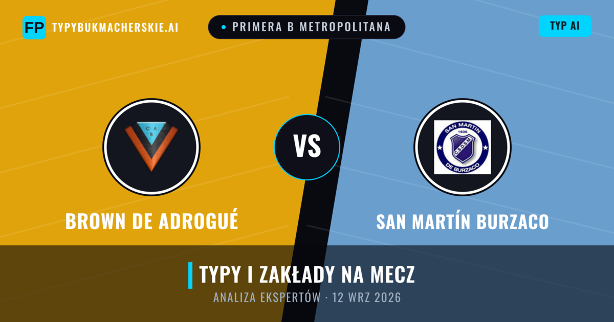 Brown de Adrogué vs San Martín Burzaco — typy i zapowiedź meczu