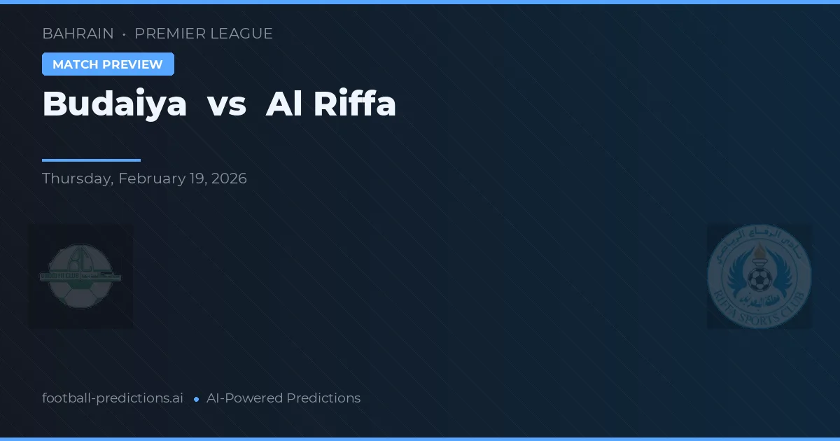 Budaiya vs Al Riffa — typy i zapowiedź meczu