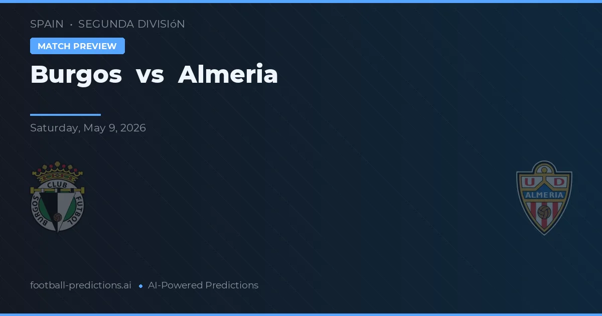 Burgos vs Almeria — typy i zapowiedź meczu
