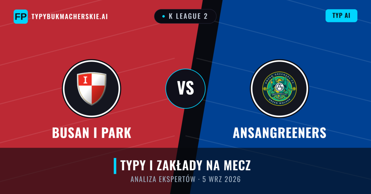 Busan I Park vs Ansangreeners — typy i zapowiedź meczu