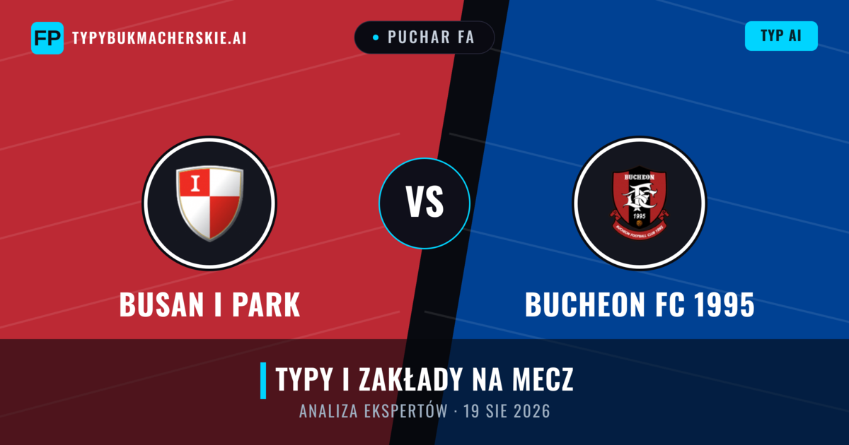 Busan I Park vs Bucheon FC 1995 — typy i zapowiedź meczu