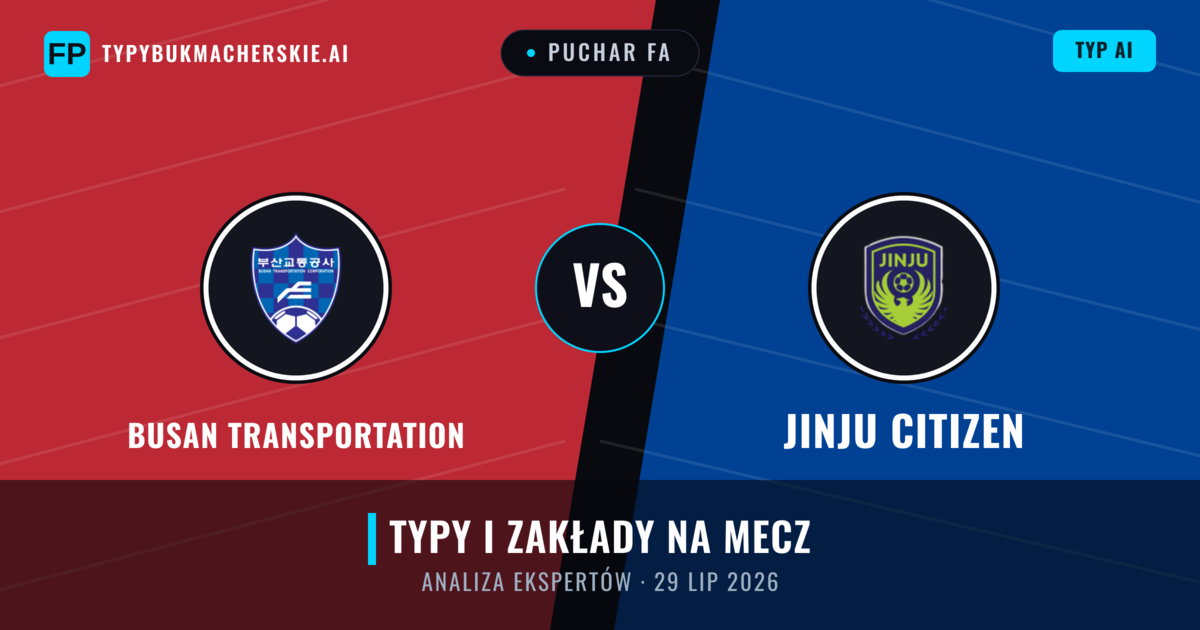 Busan Transportation vs Jinju Citizen — typy i zapowiedź meczu