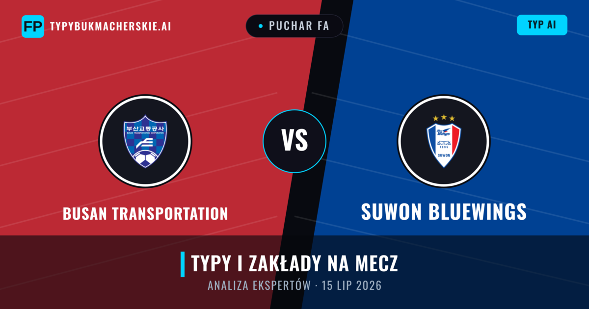 Busan Transportation vs Suwon Bluewings — typy i zapowiedź meczu