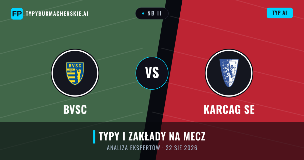 BVSC vs Karcag SE — typy i zapowiedź meczu