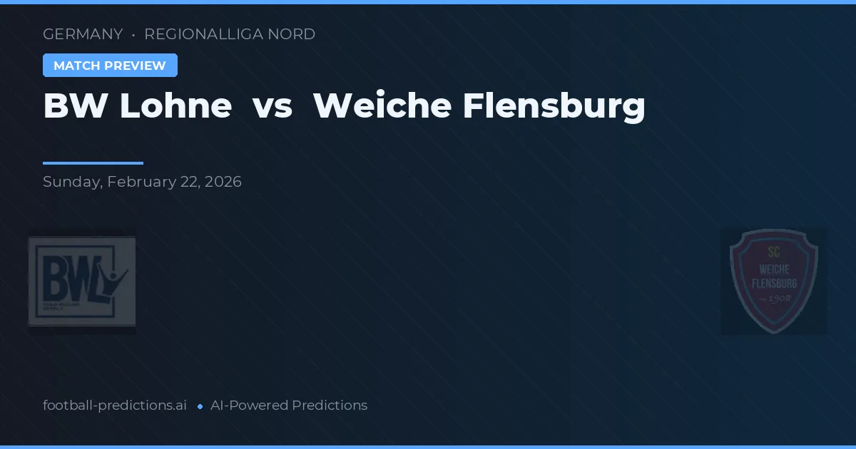 BW Lohne vs Weiche Flensburg — typy i zapowiedź meczu