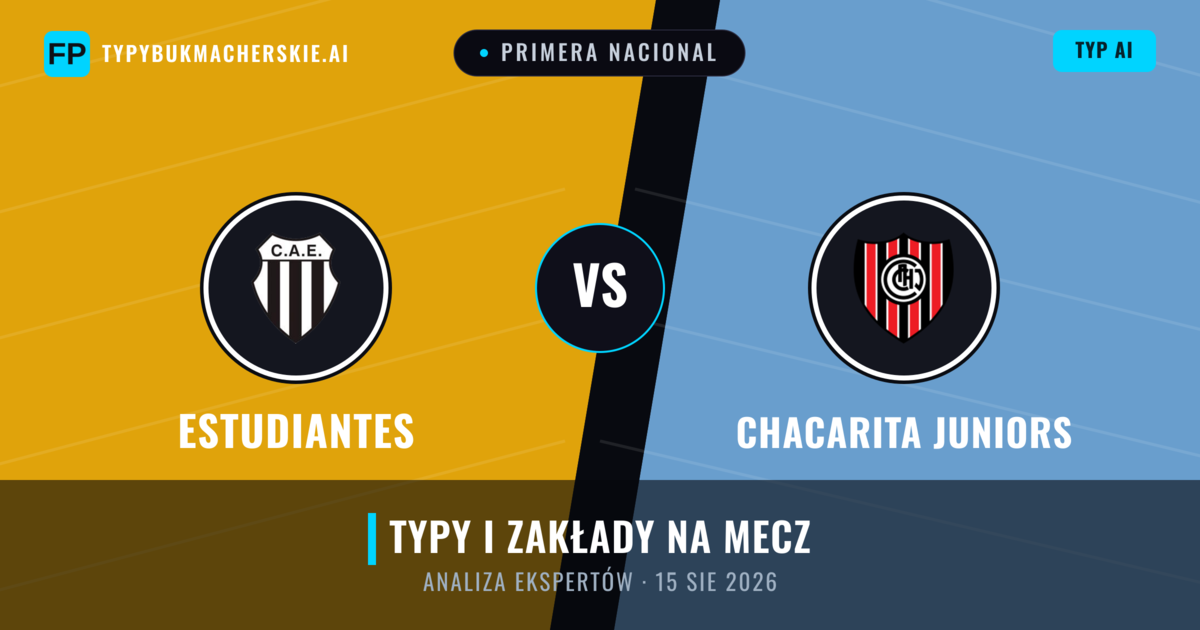 Estudiantes vs Chacarita Juniors — typy i zapowiedź meczu