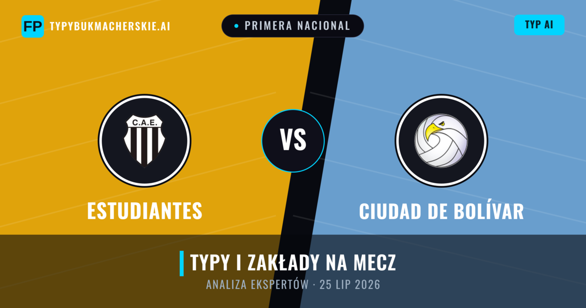 Estudiantes vs Ciudad de Bolívar — typy i zapowiedź meczu