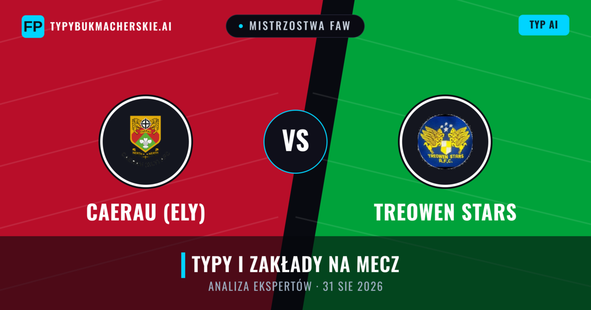 Caerau (Ely) vs Treowen Stars — typy i zapowiedź meczu