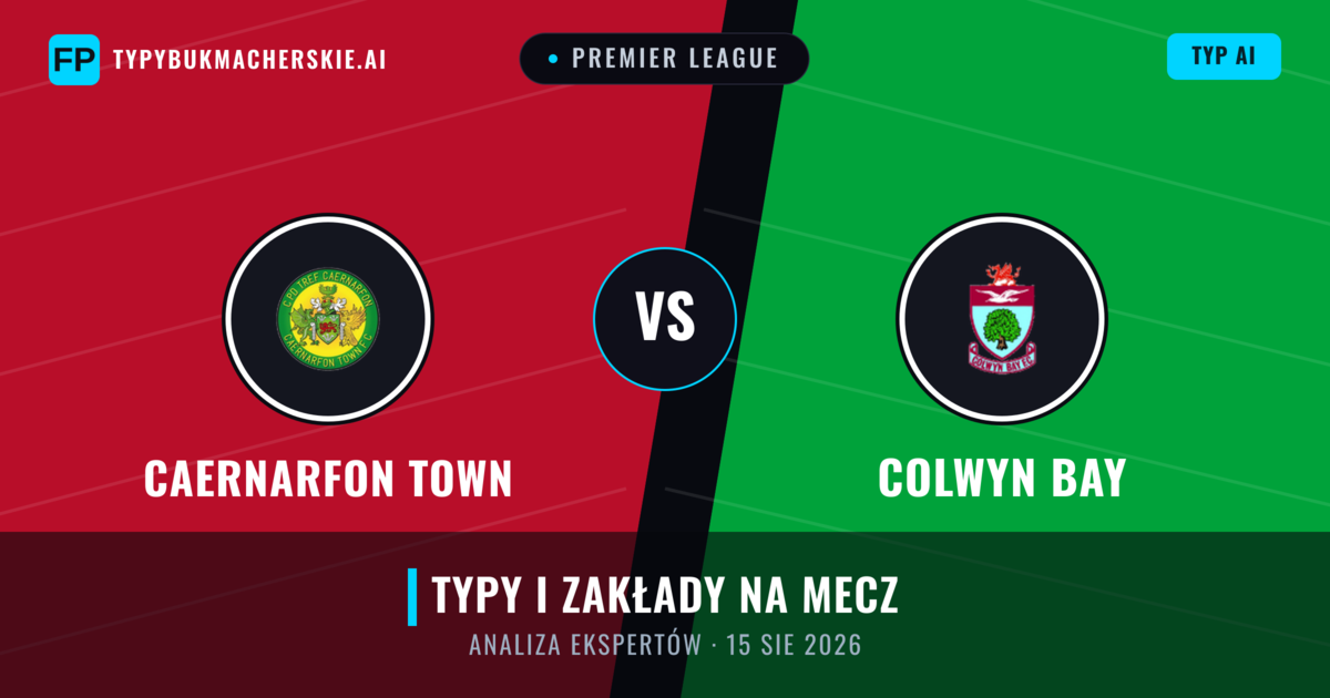 Caernarfon Town vs Colwyn Bay — typy i zapowiedź meczu