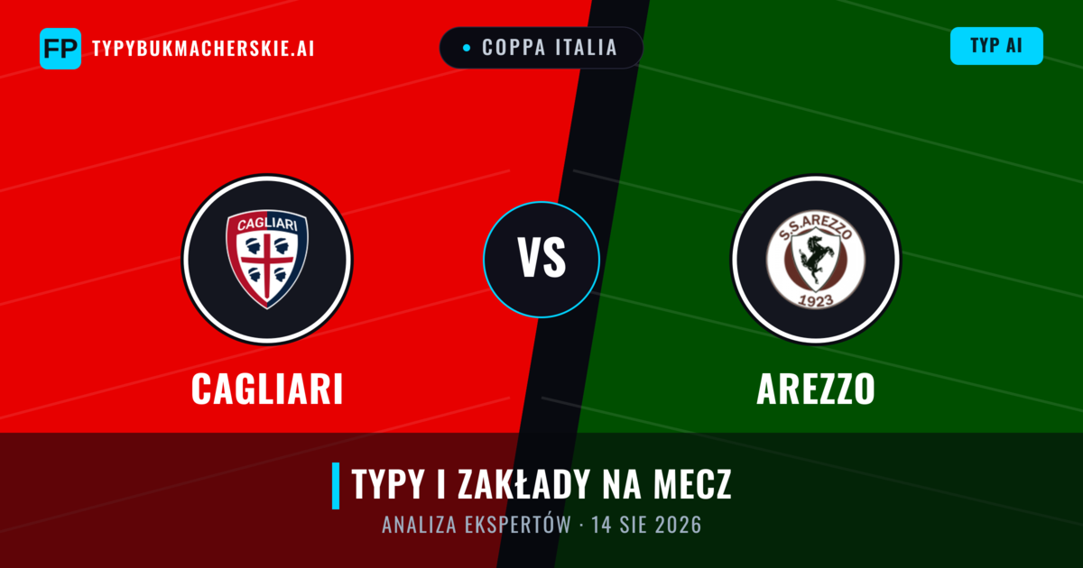 Cagliari vs Arezzo — typy i zapowiedź meczu
