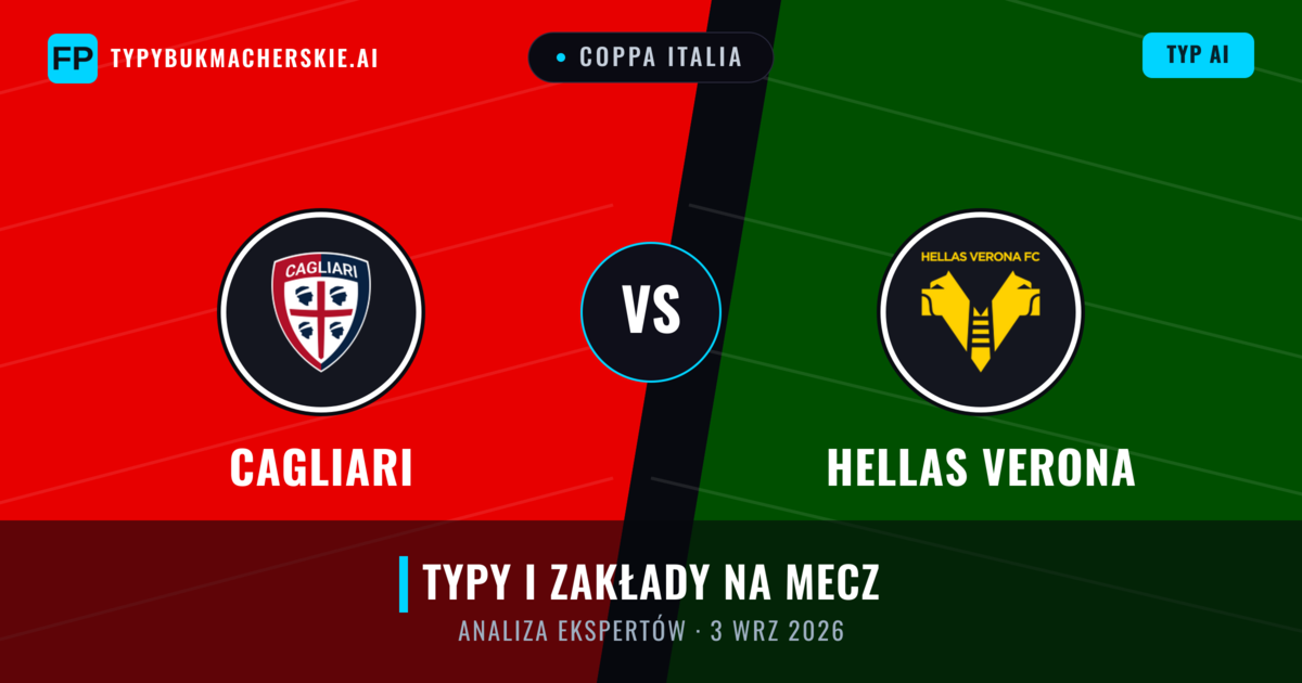 Cagliari vs Hellas Verona — typy i zapowiedź meczu