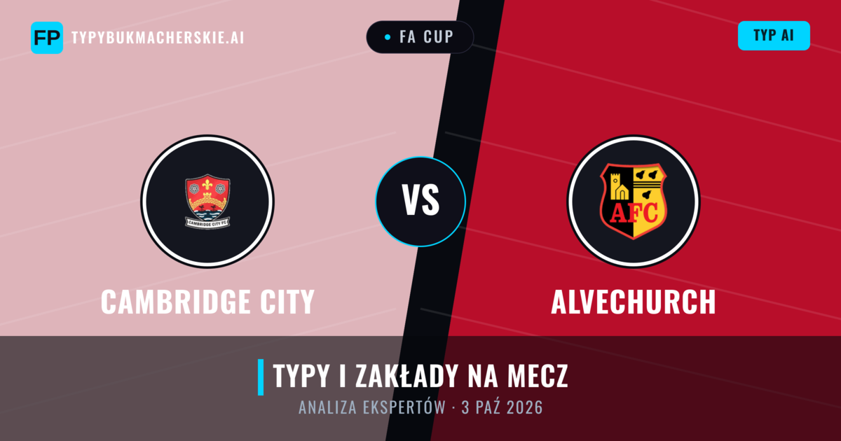 Cambridge City vs Alvechurch — typy i zapowiedź meczu