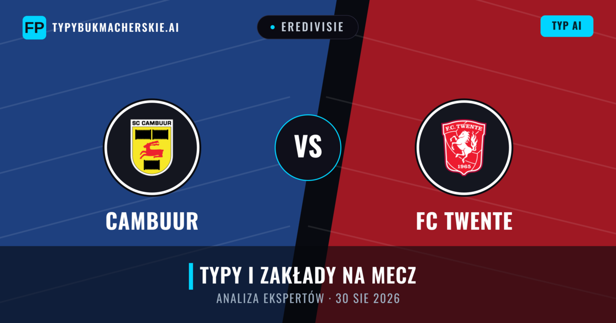 Cambuur vs FC Twente — typy i zapowiedź meczu
