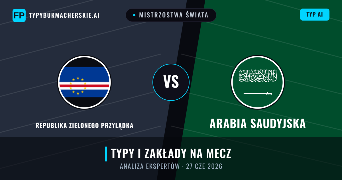 Republika Zielonego Przylądka vs Arabia Saudyjska — typy i zapowiedź meczu
