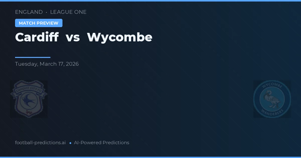 Cardiff vs Wycombe — typy i zapowiedź meczu