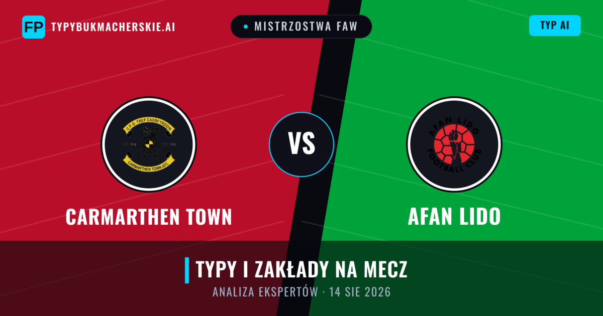 Carmarthen Town vs Afan Lido — typy i zapowiedź meczu