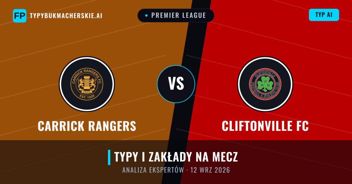 Carrick Rangers vs Cliftonville FC — typy i zapowiedź meczu